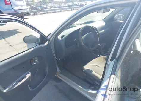 2001 Kia Spectra Gs/Gsx из США, поврежденный, VIN KNAFB161615018837